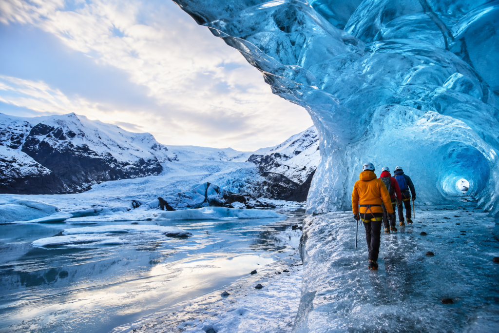 Explore Iceland's spectacular glaciers and crystal-blue ice caves with a personalized adventure designed by MS Travel Concierge.
